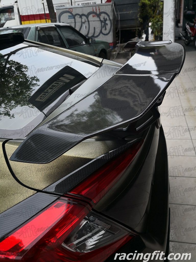 GT WING Vorsteiner Carbon Fiber GT Wing Spoiler Universal for sedan car